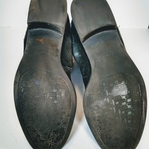 Greenish black suede Franco Sarto boots - Picture 7 of 7